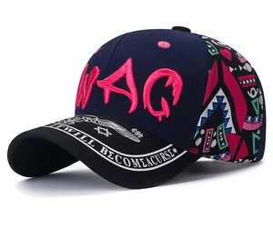 Geometric Pattern <b>Baseball</b> <b>Cap</b> Sublimation Transfer Print Unisex Street Style Casual Polyester Outdoor Spring Summer Wear - Product Image 6