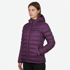 Veste matelassée coupe-vent respirante à fermeture éclair pour homme, grande taille, écologique, séchage rapide, avec logo personnalisé, idéale pour l'automne et le froid - Product Image 3