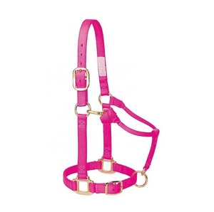 Custom Luxury Horse Riding Halters <b>Adjustable</b> <b>square</b> Horse Halter Buckles Western High Quality Leather Horse Halter - Product Image 5