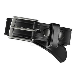 เข็มขัดหนังหัวเข็มขัดคลาสสิกแฟชั่น ผิวเรียบเนียน สายรัดเอวทนทาน อุปกรณ์เสริมสำหรับชุดลำลองธุรกิจ - Product Image 6