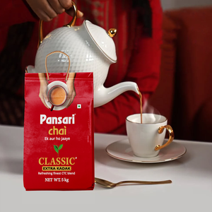 Té PANSARI CHAI Clásico 5Kg, Té CTC Saborizado, Té Natural de Assam - Product Image 2