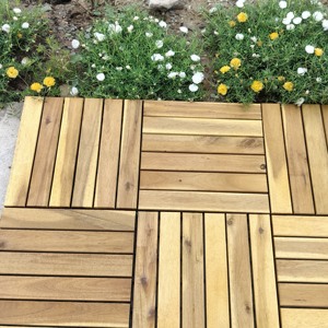 DIY Click Interlocking Eco-Friendly Fireproof Waterproof Anti-Slip Square Modern Decking Tile 30 X 30 cm Patio Outdoor Balcony - Product Image 5