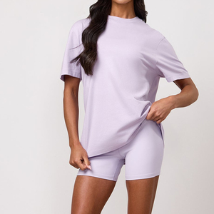 T-shirts vierges vintage personnalisés en gros pour femmes, style coréen - Product Image 1