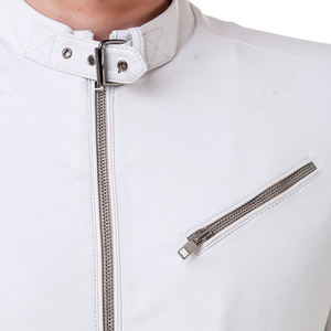Veste en cuir unisexe d'hiver respirante et coupe-vent de qualité supérieure, avec logo frontal, fabriquée par un fabricant professionnel, service OEM à prix compétitif - Product Image 6