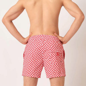 Shorts de bain homme 2026 de qualité supérieure, 100 % coton, sur mesure, taille mi-haute, décontractés, extensibles dans les 4 sens, vente en gros - Product Image 3