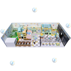 Parque Infantil Interior de Alta Resistencia, Estructura de Juego Suave, Piscina de Pelotas, Tobogán, Muro de Escalada, Alta Capacidad (>500 kg), Tamaño Personalizable, Vinilo - Product Image 3