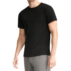 Camiseta de Hombre de Alta Calidad, Negra, Cuello Redondo, Manga Corta, Casual, 100% Algodón, Corte Regular, Transpirable, Ecológica, de Secado Rápido - Product Image 6