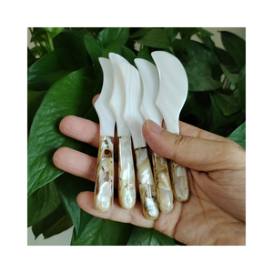 Premium Mother Of Pearl Spoon Natural <b>Shell</b> Spoon Sauce Spoon Tasting Spoon Restaurant Tableware Vietnam - Product Image 1