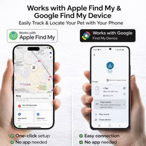 Localizador GPS Inteligente OEM de Doble Sistema iOS para Apple Find My, Resistente al Agua, para Collares de Mascotas, Llaves, Bolsos, Antipérdida, con 1 Año de Duración de Batería - Product Image 3