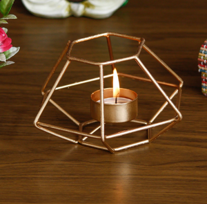 Portavelas Decorativo de Metal, Portavelas de Té de Metal Hecho a Mano de la Mejor Calidad, Lámparas Diwali, Portavelas de Té - Product Image 3