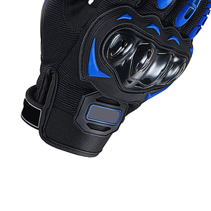 Waterproof Windproof Lightweight Breathable Full <b>Finger</b> Touch Screen Adjustable Wrist <b>Strap</b> Racing Unisex Motorbike Gloves - Product Image 5