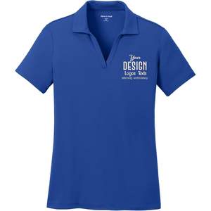 Lst640ของผู้หญิง2025เสื้อโปโลปักลายเองสำหรับโลโก้ส่วนตัวข้อความตาข่ายแบบเก๋ไก๋ - Product Image 2