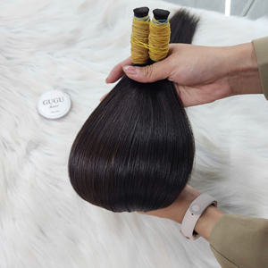 Paquetes de Cabello Humano Vietnamita Crudo al por Mayor, Sin Procesar, con Cutícula Alineada, Liso Extremo, Doble Trama, Grado 12A, Color Personalizable - Product Image 5