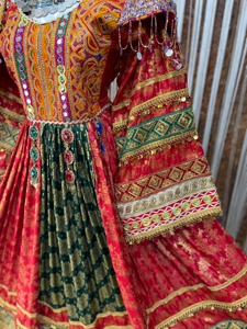 Afghani <b>Dress</b> for Women Traditional Afghan Outfit Long Sleeve Embroidered Wedding Party Wear Women Casual <b>Dresses</b> Gown - Product Image 5