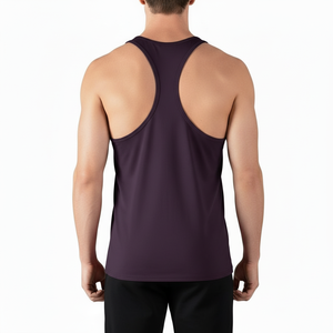 Wholesale Custom <b>Men's</b> Athletic Gym Workout Tank Top Breathable Fitness Training <b>Singlets</b> Quick Dry Casual Plus Size Sports Wear - Product Image 5