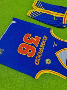 Uniformes de Baloncesto Personalizados para Clubes y Ligas, Conjuntos Reversibles sin Mangas, Camisetas de Doble Capa con Estampado, Tallas Grandes, Antibacterianas - Product Image 6