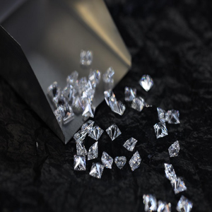 Diamante suelto cultivado en laboratorio con claridad VVS, color D, corte princesa, peso de 3.00 a 3.75 mm, diamantes naturales sueltos certificados por IGI - Product Image 2
