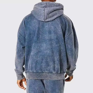 Nouveau design, best-sellers : sweats à capuche délavés à l'acide pour hommes, faible MOQ, vente en gros - Product Image 2