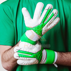 Gants de gardien de but de football en cuir de haute qualité, personnalisables, pour adultes, antidérapants et imperméables, modèle 2026 - Product Image 3
