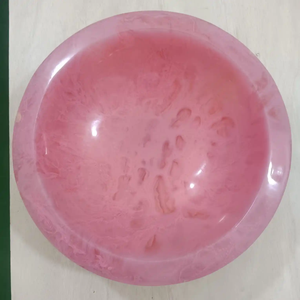 ชามใส่ผลไม้ ARTIZON HOME AH-82 สีดำขาวลายหินอ่อน เรซิ่นทำมือ น้ำหนักเบา เป็นมิตรกับสิ่งแวดล้อม เหมาะสำหรับเสิร์ฟสลัด ใช้ในบ้าน โรงแรม สไตล์ร่วมสมัย - Product Image 1