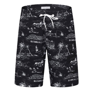 Shorts de Playa para Hombre, Impermeables, Transpirables, con Estampado Floral, Ligeros, Shorts de Baño para Hombre - Product Image 1