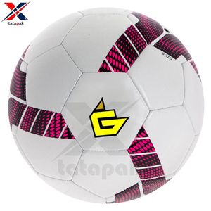 ลูกฟุตบอลคุณภาพส่งออก ทนทาน ผลิตจากวัสดุ TPU PVC เหมาะสำหรับฝึกซ้อม เย็บด้วยมือ รับทำโลโก้ กันน้ำ เป็นมิตรต่อสิ่งแวดล้อม - Product Image 4