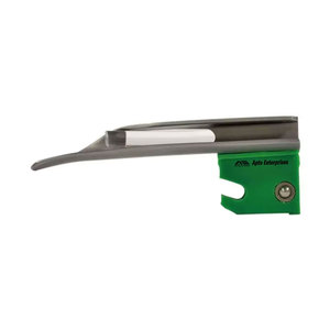 Hojas de Laringoscopio Macintosh Miller Blades Green System con Certificación CE, Garantía de 5 Años, Diseñadas para Clínicos, Hojas de Acero Inoxidable - Product Image 1