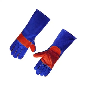 Guantes de Soldadura JNM Resistentes al Calor, de Cuero Vacuno, para Trabajo Pesado, Protección Ignífuga para Manos - Product Image 6