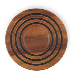 Food Safe <b>Wooden</b> Trivet Heat Resistant Acacia Wood Trivet Stand for Pots and Pans Kitchen Tabletop <b>Decor</b> at <b>Cheap</b> Price - Product Image 2