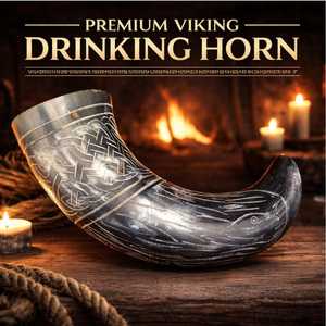 Natural Eco-Friendly Viking Drinking Horn for Beer High Quality Buffalo Polished Horn Love Design Home Decoration By UO INDIa - Product Image 3