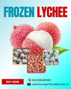 Exportador de Lichis Congelados/ Lichis IQF de Vietnam/ Sra. Selina - Product Image 1
