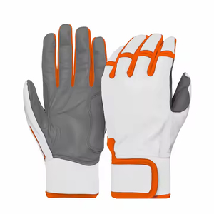 Guantes de Bateo de Béisbol de Cuero Genuino de Primera Calidad para Hombres y Adultos, Todos los Tamaños Juveniles para Entrenamiento - Product Image 5