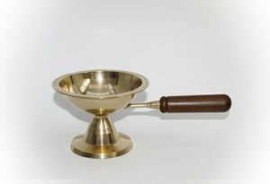 Juego de Cucharas de Latón Homa para Yajna, Havan, Achamani, Sruk, Sruva, Agnihotra, Pooja, Cucharón de Ofrenda, Ceremonia Védica del Fuego, Templo, Pooja - Product Image 6