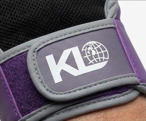 Guantes de Fitness de Medio Dedo de Cuero KL con Correa Ajustable para la Muñeca, para Levantamiento de Pesas, Entrenamiento en Gimnasio, Unisex - Product Image 5