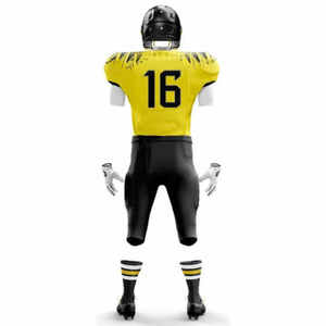 Jersey de Fútbol Americano Personalizable de Manga Corta, Ropa Deportiva de Equipo de Primera Calidad en Spandex y Poliéster, Suministro Directo de Fábrica OEM al por Mayor - Product Image 4