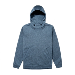 Sweat-shirt à capuche personnalisé en coton mélangé doux, style streetwear - Product Image 1