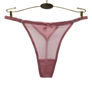 กางเกงชั้นในลูกไม้แบบมีสายรัดเอว จีสตริง บิกินี่เซ็กซี่สำหรับผู้หญิง ระบายอากาศได้ดี นุ่ม สบาย ไร้โครงเหล็ก เป็นมิตรกับสิ่งแวดล้อม - Product Image 2