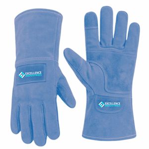 Heavy Duty Welding <b>Gloves</b> Heat Resistant Leather Safety <b>Gloves</b> for Industrial Construction and Metal Work - Product Image 1