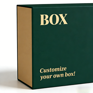 Cajas de Regalo Reciclables de Lujo Modernas Hechas a Medida, Cajas de Papel Resistentes con Relieve, Recubrimiento UV y Cierre Magnético para Ropa y Zapatos - Product Image 4