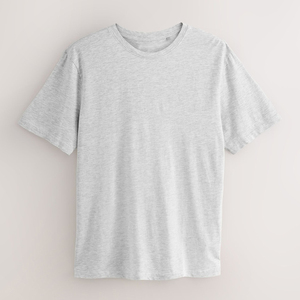 T-shirt Homme Coupe Droite Imprimé Personnalisé Grande Taille Uni - Product Image 1