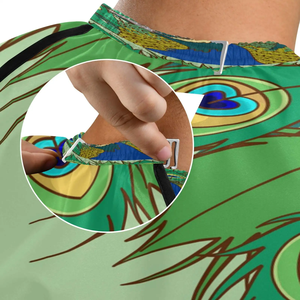 Capes de coiffure Saaqaans Enterprises en pongé, imperméables, antistatiques, taille ajustable, avec logo personnalisé par sublimation - Product Image 3