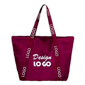 Bolsas de lona de algodón de marca para regalos corporativos con logotipo y tamaño personalizados, ideales para compras y viajes - Product Image 3