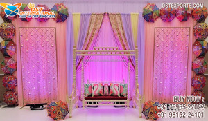 Arabian Wedding Sangeet Function Stage <b>Decor</b> Indian Wedding Bangle Ceremony Stage Punjabi Wedding <b>Mehndi</b> Function Stage <b>Decor</b> UK - Product Image 3