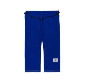 Meilleur prix de gros pour les kimonos de karaté et de BJJ pour enfants avec logo personnalisé, kimonos de Jiu-Jitsu brésilien bleus 100% coton, kimonos de BJJ pour enfants, kimonos BJJ - Product Image 4