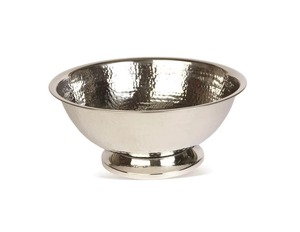 Cuenco de Metal Pulido Hecho a Mano de Lujo, Diseño Minimalista para Servir Alimentos o Regalar - Product Image 1