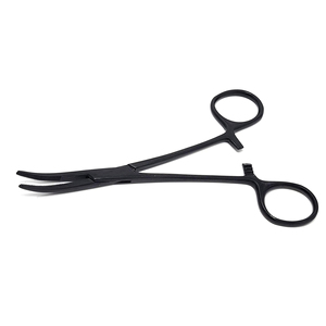 คีมคีบกันยุงหลากสีรุ้ง ขนาด 5 นิ้ว โค้ง ไม่มีระบบแร็คเก็ต ทำจากสแตนเลส - Product Image 2