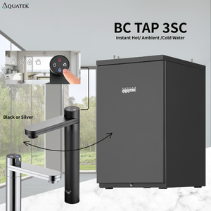 Distributeur d'eau sous évier à économie d'énergie BC TAP 3SC avec détection de fuite d'eau en acier inoxydable pour usage commercial - Product Image 1