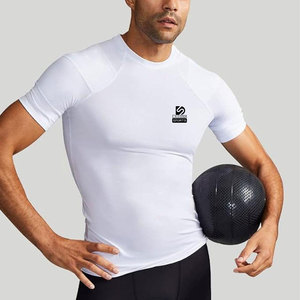 Pakistan Made High Quality <b>Men</b> <b>Compression</b> T <b>Shirts</b> <b>For</b> Sale Private Label <b>Compression</b> T <b>Shirts</b> - Product Image 3