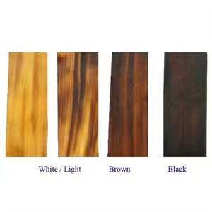 Plaquettes de manche de couteau en corne de buffle naturelle, taille personnalisée, matériau poli durable pour la fabrication de couteaux - Product Image 2