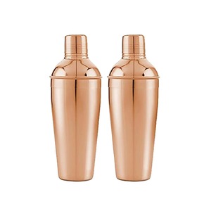 Juego de Coctelera de Cobre, Moderno, Redondo, de Metal, Utensilios de Bar Duraderos de Acero Inoxidable - Product Image 6